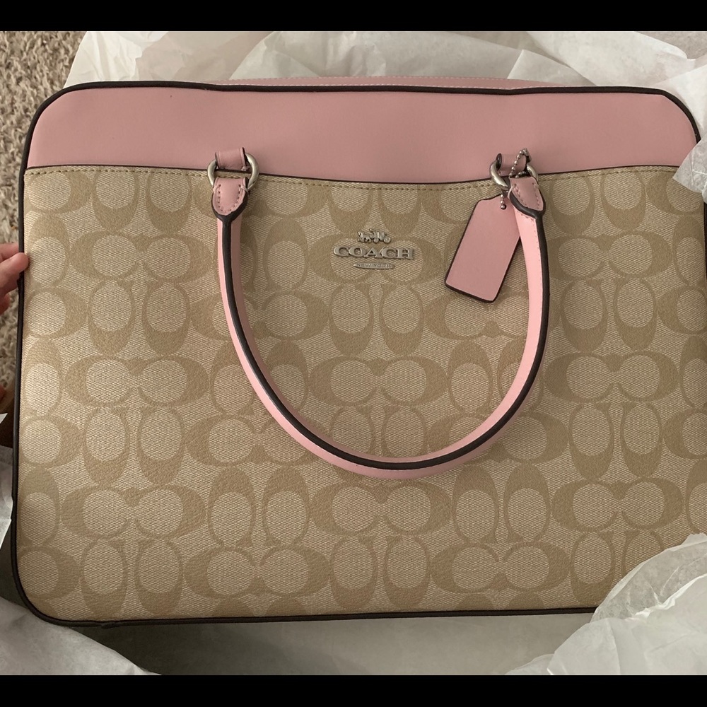 Coach laptop bag